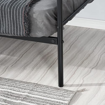 FurnitureR Twin Size Metal Daybed Frame for All Spaces