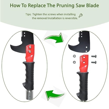 Sturdy 27 Feet Pole Saws for Easy Tree Trimming