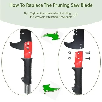 Sturdy 27 Feet Pole Saws for Easy Tree Trimming