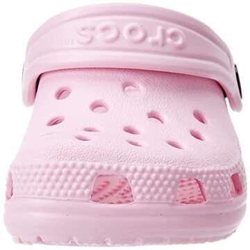 Crocs Unisex Classic Clog, Ballerina Pink, 7 Men/9 Women