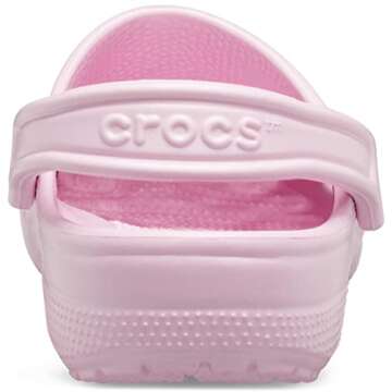 Crocs Unisex Classic Clog, Ballerina Pink, 7 Men/9 Women