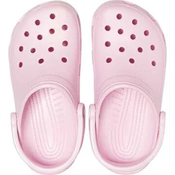 Crocs Unisex Classic Clog, Ballerina Pink, 7 Men/9 Women