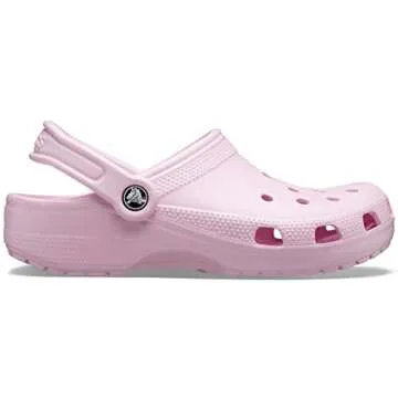 Crocs Unisex Classic Clog, Ballerina Pink, 7 Men/9 Women