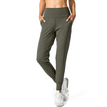 G Gradual Stylish High Waisted Joggers with Pockets