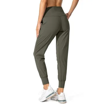 G Gradual Stylish High Waisted Joggers with Pockets