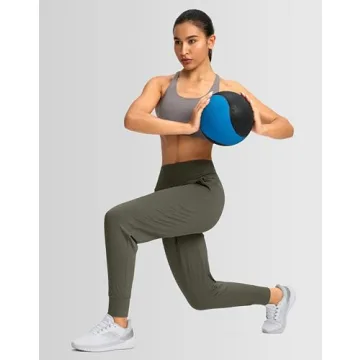 G Gradual Stylish High Waisted Joggers with Pockets