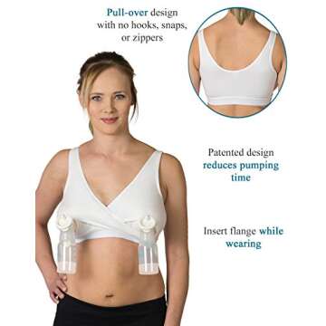 Essential Pump & Nurse Bra for Nursing and Pumping