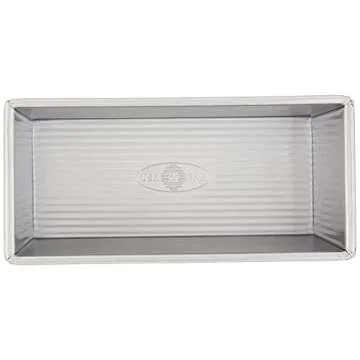 USA Pan Bakeware Pullman Loaf Pan With Cover, 9 x 4 inch, Nonstick & Quick Release Coating, Made in the USA from Aluminized Steel