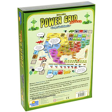 Power Grid Deluxe Board Game by Rio Grande Games