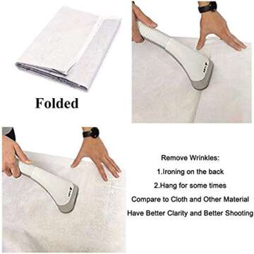 5X7ft Vinyl Vintage Wood Backdrop with Lights Wooden Board Photography Bokeh Rustic Panel Background Portrait Retro Texture Photo Booth Studio Props Poster Photoshoot Photografia Decoration Stereo