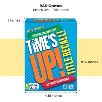 Time's Up - Title Recall Engaging Charades Card Game