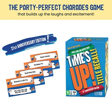 Time's Up - Title Recall Engaging Charades Card Game