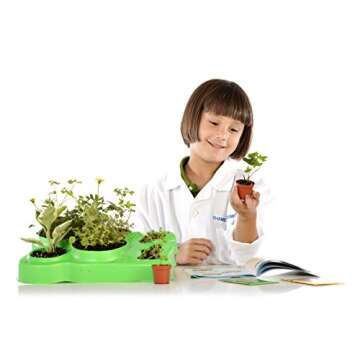 Thames & Kosmos Kids First Botany - Experimental Greenhouse Kit, Model:567004