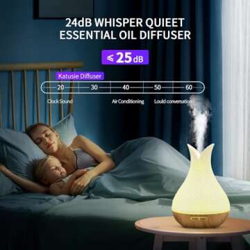 Colorful Aromatherapy Diffuser for Home Relaxation