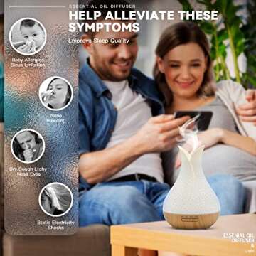 Colorful Aromatherapy Diffuser for Home Relaxation