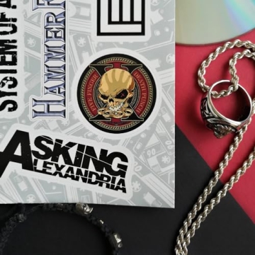 BulbaCraft Rock Band Stickers for Music Lovers and Gifts