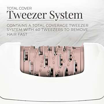 Remington Smooth & Silky Total Coverage Epilator: Effortless Hair Removal for Smooth Skin