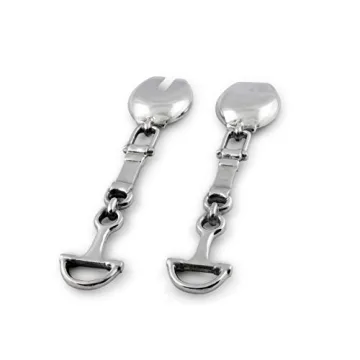 Arthur Court Equestrian Salad Serving Set - Stylish & Unique