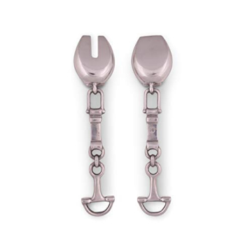 Arthur Court Equestrian Salad Serving Set - Stylish & Unique