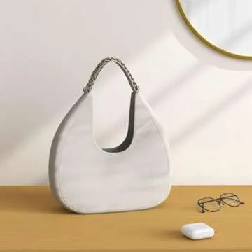 Vince Camuto Kokel Shoulder Bag, Coconut Cream