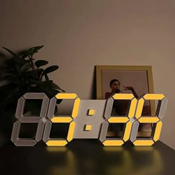 Deeyaple LED Digital Alarm Clock with Remote Control