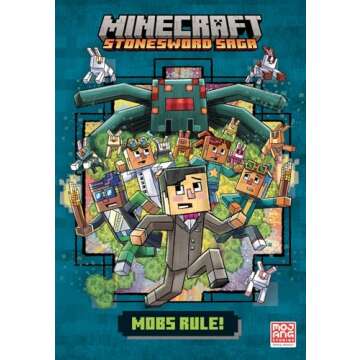 Minecraft Stonesword Saga Series 3 Books Set