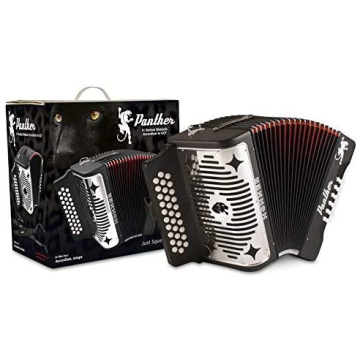 Hohner Panther Diatonic Accordion - Bundle with Accessories