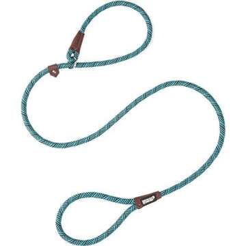 Friends Forever Extremely Durable Dog Rope Leash, Premium Quality Training Slip Lead, Reflective, Th...