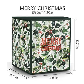 Christmas Candle, Christmas Gift for Women Large Jar Candle with Pine Tree Scent for Christmas Gift 11.3 oz Longlast 65-70 Hours Christmas Gifts for Mom Sister Grandma Friend Winter Candle