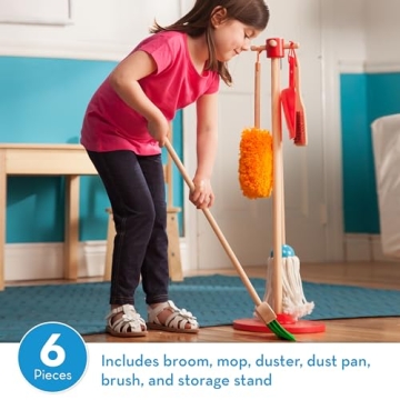 Melissa & Doug Dust Sweep Mop Set for Creative Play