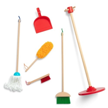 Melissa & Doug Dust Sweep Mop Set for Creative Play