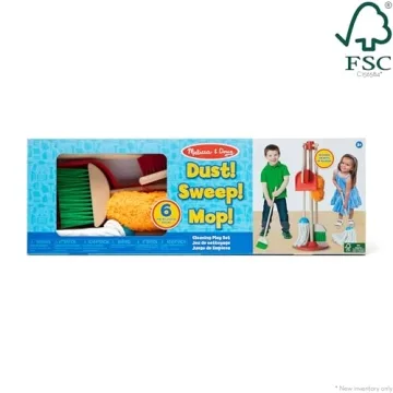 Melissa & Doug Dust Sweep Mop Set for Creative Play