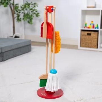 Melissa & Doug Dust Sweep Mop Set for Creative Play