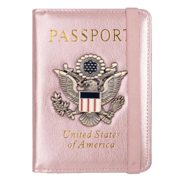 TOURSUIT RFID Passport and Vaccine Card Holder Combo - Elegant & Secure