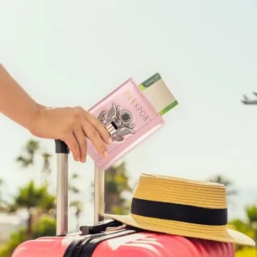 Stylish TOURSUIT RFID Passport Holder for Secure Travel