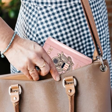 Stylish TOURSUIT RFID Passport Holder for Secure Travel