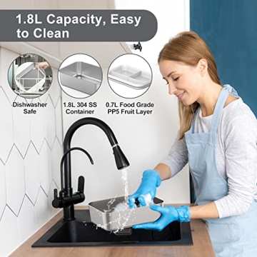 Herrfilk Electric Lunch Box Food Heater 100W for On-the-Go Meals