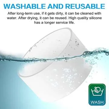 2Pcs Silicone Boot for Stanley 40 oz Quencher Adventure Tumbler and IceFlow Flip 30 oz 20 oz, Stanley Cup Accessories Protector Sleeve Bottom Cover Bumper for Stanley 40 oz with Handle