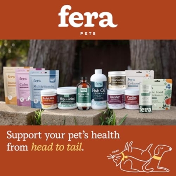 Fera Probiotics for Dogs & Cats - Vet Created Supplement