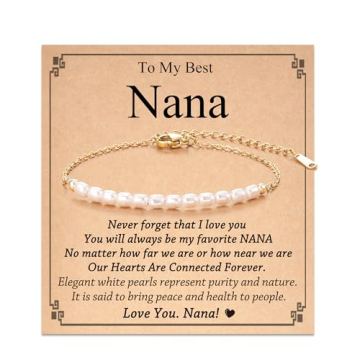Tarsus Nana Bracelet - Heartfelt Jewelry Gift for Grandmother from Granddaughter