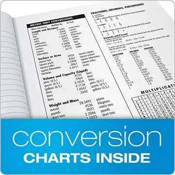 Oxford Composition Notebook 6 Pack for School and Office