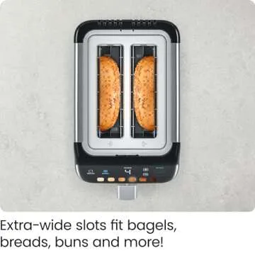 Chefman Stainless Steel Toaster, 2 Slice