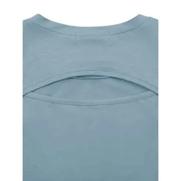 LASLULU Womens Cropped Tank Tops for Stylish Workouts