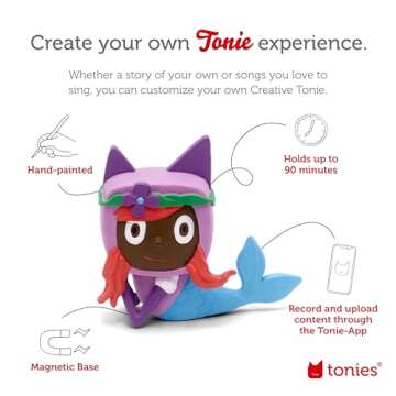 Tonie Mermaid Creative Audio Character - Record Stories & Songs
