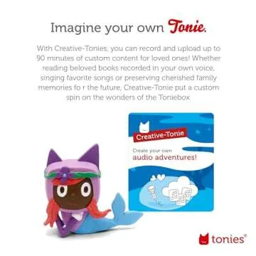 Tonie Mermaid Creative Audio Character - Record Stories & Songs