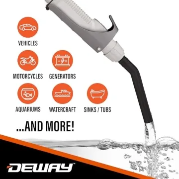 Deway 15" Automatic Fuel Transfer Pump for Easy Use