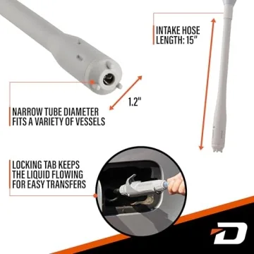 Deway 15" Automatic Fuel Transfer Pump for Easy Use
