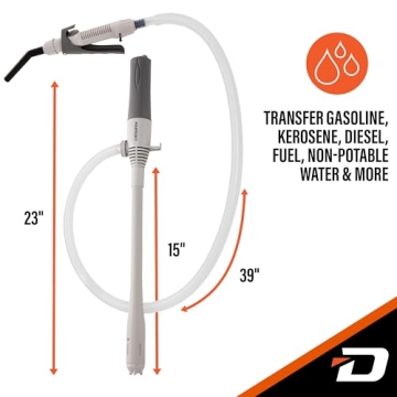 Deway 15" Automatic Fuel Transfer Pump for Easy Use