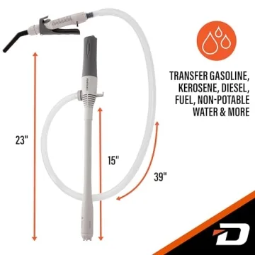 Deway 15" Automatic Fuel Transfer Pump for Easy Use