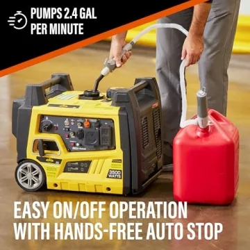 Deway 15" Automatic Fuel Transfer Pump for Easy Use